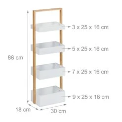 Etagère De Salle De Bain 4 Supports -Meilleur Meubles Magasin b169d2e0b4b44be6adbfb5aec0a1ae97