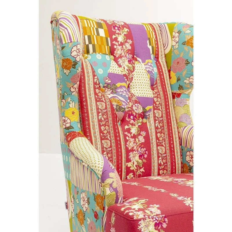 Fauteuil Wing Patchwork 7 Fauteuil Wing Patchwork – Image 5