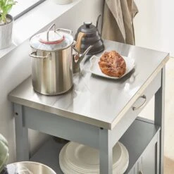 Desserte De Cuisine FKW22-WN -Meilleur Meubles Magasin b54a75c7cba045358a29ea44275823ed