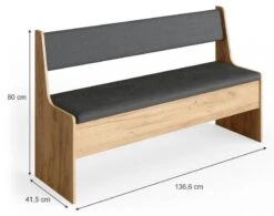 Banc Roman 137cm Sonoma/anthracite -Meilleur Meubles Magasin b62d5db93ceb4945a1c70fe7b302d28b.cropped 21 162 931 733.processed