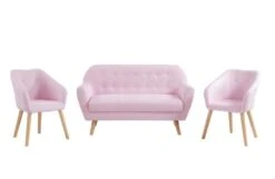 Ensemble Canapé + 2 Fauteuils HILDA