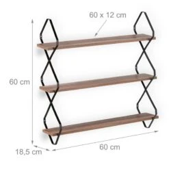 Étagère Murale à 3 Niveaux -Meilleur Meubles Magasin b82715c91f9a4ba4b07608885a46044e