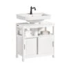 Meuble Sous Vasque FRG128-II-W 1 Meuble Sous Vasque FRG128-II-W -Meilleur Meubles Magasin ba0aa2499c65441aa73cc4655efbe56b