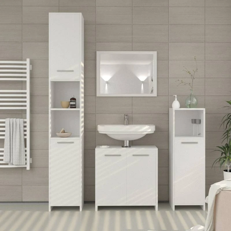 Salle De Bain Kiko Blanc (3 éléments) 4 Salle De Bain Kiko Blanc (3 éléments) – Image 2