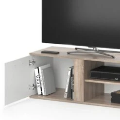 Buffet Bas Novelli Sonoma/blanc 11 Buffet Bas Novelli Sonoma/blanc -Meilleur Meubles Magasin babccd02a91b40989bb676d9be270019