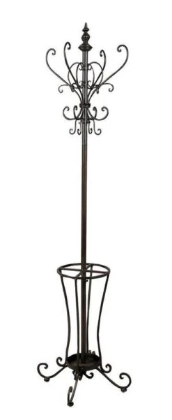 Meilleures ventes 17 Porte Manteau Perroquet Métal Vieilli