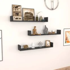 Lot De 3 étagères Murales Höganäs -Meilleur Meubles Magasin bc48bb4e5d374bd2a5eb767e55040222