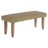 Banc 120x48x40cm Blanc/or -Meilleur Meubles Magasin be0ed4153e7e4eb198b618003b21d83a