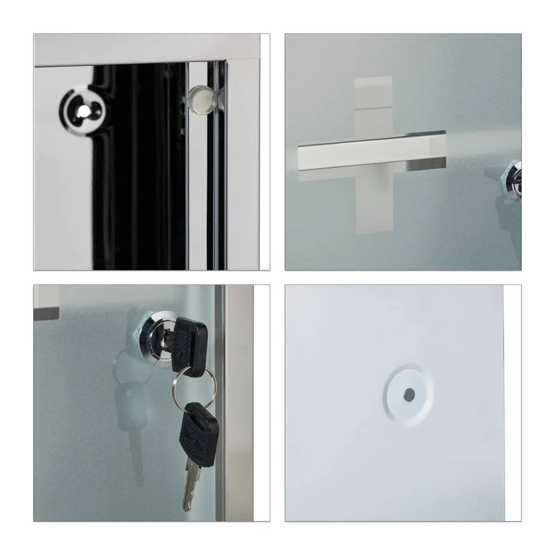 Armoire à Pharmacie Inox Porte Verre 8 Armoire à Pharmacie Inox Porte Verre – Image 6