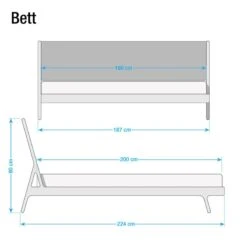 Lit Fleek II 27 Lit Fleek II -Meilleur Meubles Magasin bett fawn i eiche massiv 180 x 200cm eiche hell 3860068
