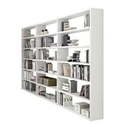 Bibliothèque Empire 27 Bibliothèque Empire -Meilleur Meubles Magasin bibliothek emporior hochglanz weiss 306102