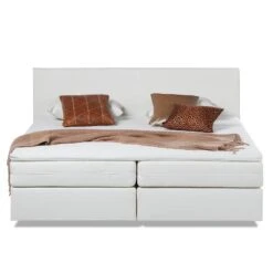 Lit Boxspring Ramona VI Imitation Cuir -Meilleur Meubles Magasin boxspringbett ramona vi 180 x 200cm weiss 3977092