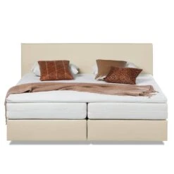 Lit Boxspring Ramona VI Imitation Cuir -Meilleur Meubles Magasin boxspringbett ramona vi kunstleder 160 x 200cm beige 4668516