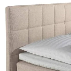 Lit Boxspring Tevin -Meilleur Meubles Magasin boxspringbett tevin webstoff 100 x 200cm h2 bis 80 kg bonellfederkernmatratze beige 714702