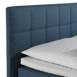 Lit Boxspring Tevin -Meilleur Meubles Magasin boxspringbett tevin webstoff 100 x 200cm h2 bis 80 kg bonellfederkernmatratze jeansblau 716350