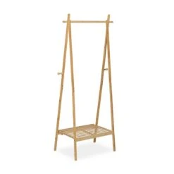 Portemanteau En Bambou Avec Surface