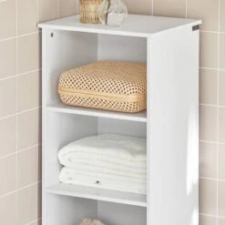 Meuble Colonne De Salle De Bain BZR17-W -Meilleur Meubles Magasin c2ad09a36aaf489f86a4e7e47be4466e