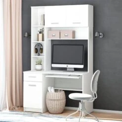 Bureau Ordinateur Crossline Blanc 13 Bureau Ordinateur Crossline Blanc -Meilleur Meubles Magasin c3368586836d4934a711a3f8c6f9e485