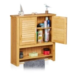 Armoire Salle De Bain LAMELL Bambou 15 Armoire Salle De Bain LAMELL Bambou -Meilleur Meubles Magasin c50ff8314e7a406aabb925a64253e70a