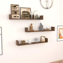 Lot De 3 étagères Murales Höganäs -Meilleur Meubles Magasin c5159e04343947c196e3d333d9c1ae1b