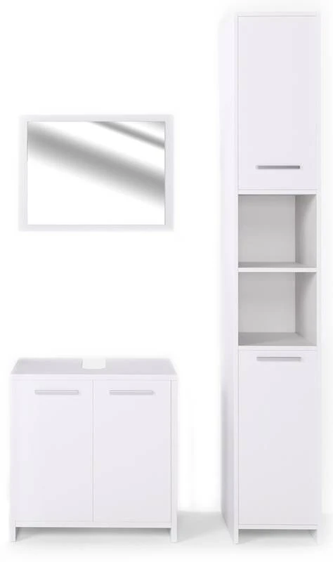 Salle De Bain Kiko Blanc (3 éléments) 3 Salle De Bain Kiko Blanc (3 éléments)