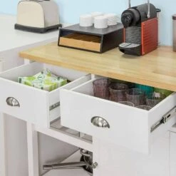 Desserte De Cuisine à Roulettes FKW62-WN -Meilleur Meubles Magasin c5c4fa411576498a80281e07120dd93b