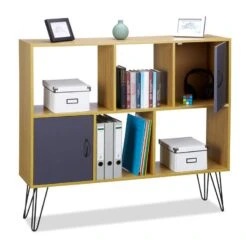 Etagère Vintage à 6 Compartiments -Meilleur Meubles Magasin c7e1b1e64ee5457fb6ebf5409759a1c2