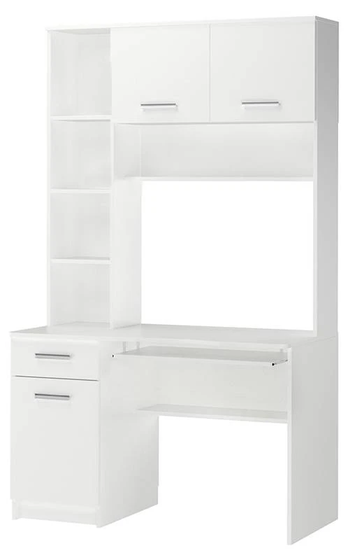 Bureau Ordinateur Crossline Blanc 3 Bureau Ordinateur Crossline Blanc