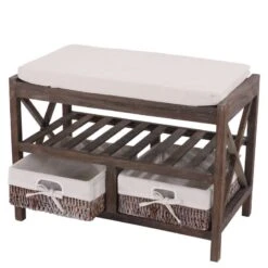 Range-chaussures HWC-C48 Banc -Meilleur Meubles Magasin c8ef59a13f154ec4b0ba83f6ca8221d1