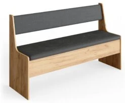 Banc Roman 137cm Sonoma/anthracite