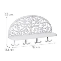 Porte-manteaux Mural Blanc En Lot De 2 -Meilleur Meubles Magasin cd4cf8e5490e4c86bc99fcc93c650129