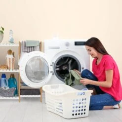 Étagère à 4 Niveaux Avec Panier à Linge -Meilleur Meubles Magasin cdb12d871f7e4169b749ec3ba7177449