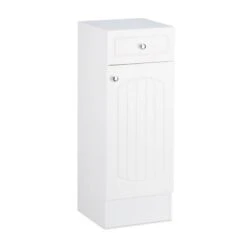 Armoire De Salle De Bain En Bois Blanc