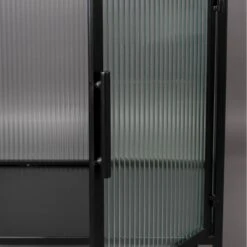 Vitrine 2 Portes Métal Et Verre Trempé -Meilleur Meubles Magasin ced7156c8cf94f31a7cb52e826b018f7