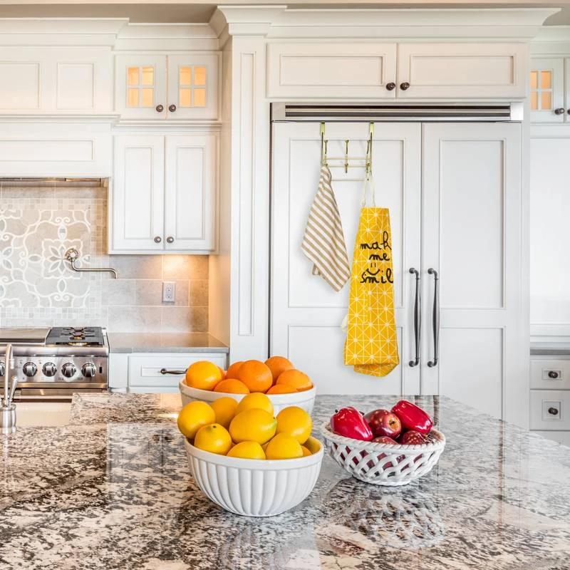 3x Porte-manteaux Avec 3 Crochets Double 4 3x Porte-manteaux Avec 3 Crochets Double – Image 2