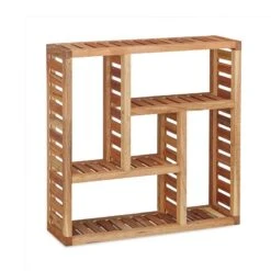 Etagère Murale Salle De Bain Bois Noyer -Meilleur Meubles Magasin cf069923805347e08df997fa94f8092c