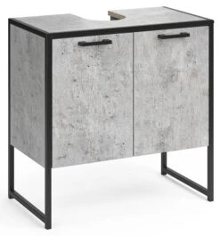 Meuble Sous-lavabo Fyrk Béton