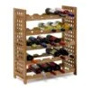 Étagère à Vins 25 Bouteilles Noyer -Meilleur Meubles Magasin cf8d953a8ed74d2cbef3f71bd8511299