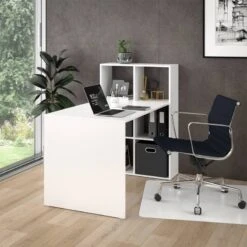 Bureau Emir Blanc -Meilleur Meubles Magasin cfb988cf4e224173a65aba09eff4abe7