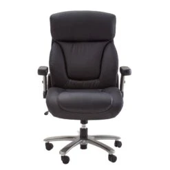 Fauteuil De Direction Deverre XXL -Meilleur Meubles Magasin chefsessel deverre xxl kunstleder schwarz silber 5159080
