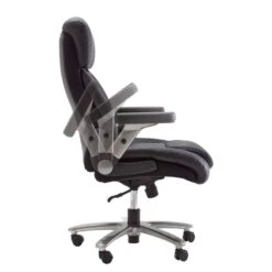Fauteuil De Direction Deverre XXL -Meilleur Meubles Magasin chefsessel deverre xxl kunstleder schwarz silber 5159088