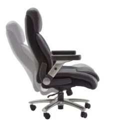 Fauteuil De Direction Deverre XXL -Meilleur Meubles Magasin chefsessel deverre xxl kunstleder schwarz silber 5159096