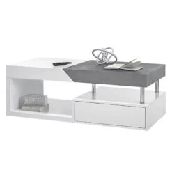 Table Basse Smithers 19 Table Basse Smithers -Meilleur Meubles Magasin couchtisch smithers beton dekor weiss 5240696