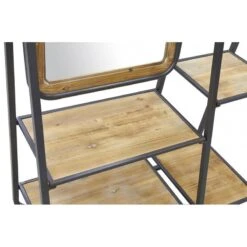 Vestiaire En Pin Et Métal Avec Miroir -Meilleur Meubles Magasin d2bf85049de8435d87addddff29cf366