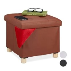 Pouf De Rangement En Similicuir -Meilleur Meubles Magasin d3309dae2d044dd0805e138b649b7ad6