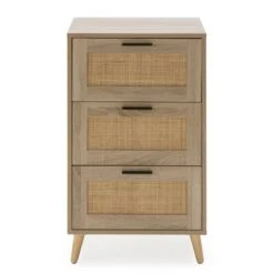 Chiffonnier Nuit Dalia 3 Tiroirs Chêne -Meilleur Meubles Magasin d3e0c52d24084777af56071a0fabc446