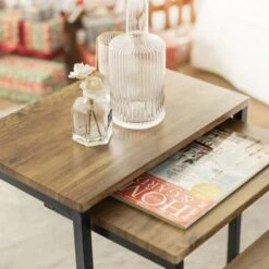 Lot De 3 Tables D'appoint FBT102-F -Meilleur Meubles Magasin d4423f7d8e244893b3e2f91a3e482362