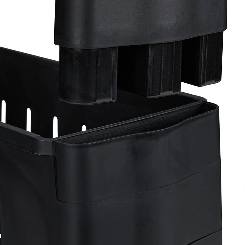 Étagère De Cuisine à Roulettes 3 Niveaux 9 Étagère De Cuisine à Roulettes 3 Niveaux – Image 7