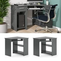 Bureau Ordinateur D'angle Odin Sonoma -Meilleur Meubles Magasin d67577dada42452e93ba9b20848aff84