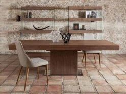 Étagère En Bois Couleur Noyer Et Verre 12 Étagère En Bois Couleur Noyer Et Verre -Meilleur Meubles Magasin d6bb02b7c6c94a19b16c680c9757b438